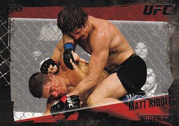 2010 Topps UFC #73 Matt Riddle Front