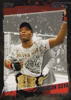 2010 Topps UFC #106a Anderson Silva Front