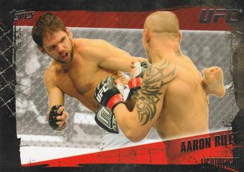 2010 Topps UFC #112 Aaron Riley Front