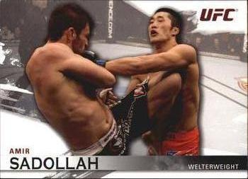 2010 Topps UFC Knockout #75 Amir Sadollah Front