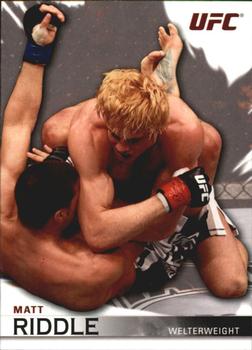 2010 Topps UFC Knockout #97 Matt Riddle Front