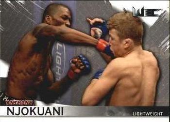 2010 Topps UFC Knockout #119 Anthony Njokuani Front