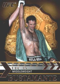 2011 Topps UFC Title Shot - Championship Chronology #CC-30 Murilo Bustamante Front