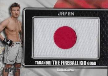 2011 Topps UFC Title Shot - Country Flag Patches #CP-TG Takanori Gomi Front