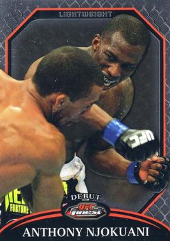 2011 Finest UFC #75 Anthony Njokuani Front