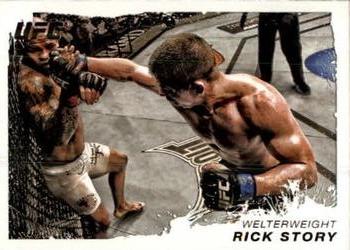 2011 Topps UFC Moment of Truth #14 Rick Story Front