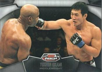 2012 Finest UFC #14 Yushin Okami Front
