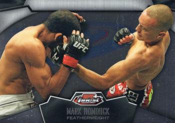 2012 Finest UFC #81 Mark Hominick Front