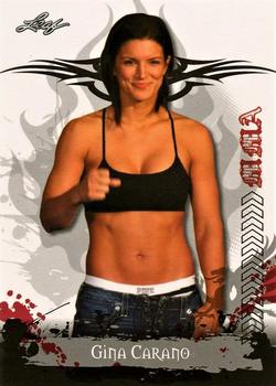 2010 Leaf MMA #10 Gina Carano Front