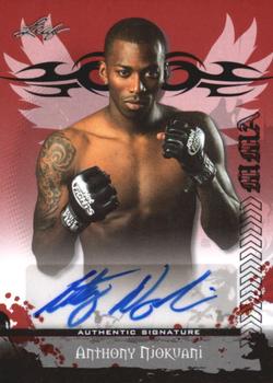 2010 Leaf MMA - Autographs Red #AU-AN1 Anthony Njokuani Front