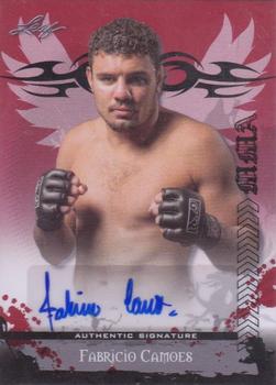 2010 Leaf MMA - Autographs Red #AU-FC1 Fabricio Camoes Front