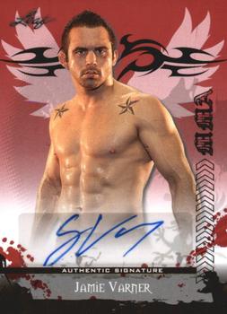 2010 Leaf MMA - Autographs Red #AU-JV1 Jamie Varner Front