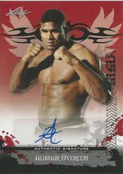 2010 Leaf MMA - Autographs Red #AU-AO1 Alistair Overeem Front