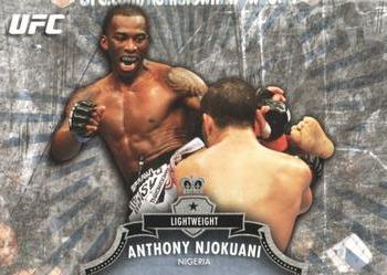 2012 Topps UFC Bloodlines #77 Anthony Njokuani Front