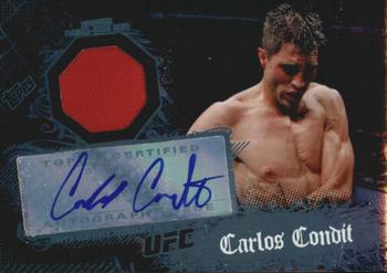 2010 Topps UFC Main Event - Autograph Relics #7 Carlos Condit Front