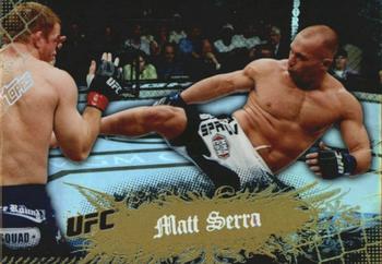 2010 Topps UFC Main Event - Gold #9 Matt Serra Front