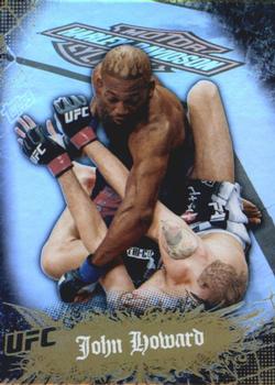 2010 Topps UFC Main Event - Gold #23 John Howard Front