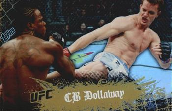 2010 Topps UFC Main Event - Gold #106 CB Dollaway Front