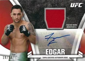2013 Topps UFC Knockout - Fighter Relics Autographs #KAR-FE Frankie Edgar Front