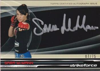 2013 Topps UFC Knockout - Full Contact Autographs #FC-SM Sara McMann Front