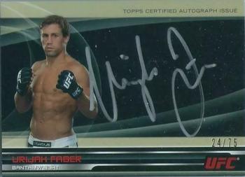 2013 Topps UFC Knockout - Full Contact Autographs #FC-UF Urijah Faber Front