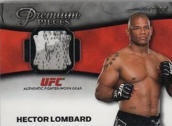 2013 Topps UFC Knockout - Premium Pieces Relics #PPR-HL Hector Lombard Front