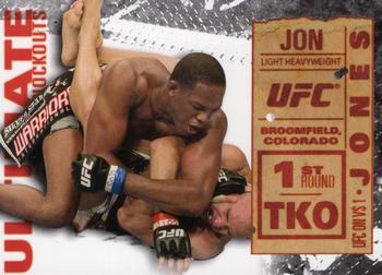 2013 Topps UFC Knockout - Ultimate Knockouts #UKO-14 Jon Jones Front