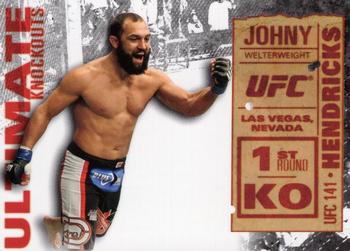 2013 Topps UFC Knockout - Ultimate Knockouts #UKO-19 Johny Hendricks Front