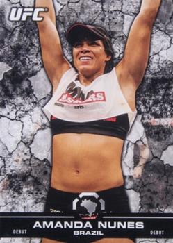 2013 Topps UFC Bloodlines #63 Amanda Nunes Front