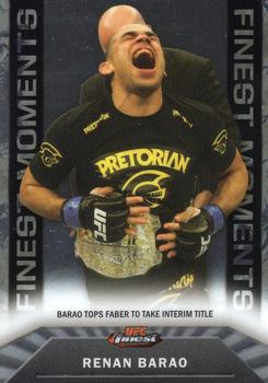 2013 Finest UFC - Finest Moments #FM-13 Renan Barao Front