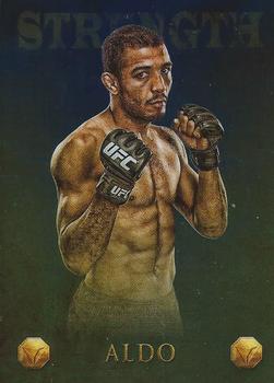 2013 Finest UFC - Valor Strength #V-8 Jose Aldo Front