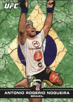 2013 Topps UFC Bloodlines - Flag Parallel #140 Minotauro Nogueira Front