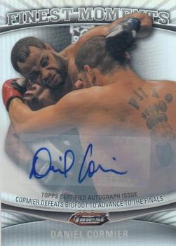 2012 Finest UFC - Finest Moments Autographs #FM-DC Daniel Cormier Front