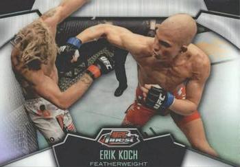 2012 Finest UFC - Refractors #55 Erik Koch Front