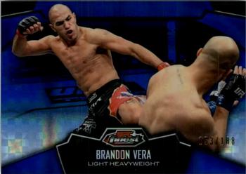 2012 Finest UFC - X-Fractors #37 Brandon Vera Front