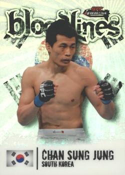 2012 Finest UFC - Bloodlines #BL-CJ Chan Sung Jung Front