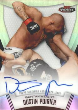 2012 Finest UFC - Autographs #A-DP Dustin Poirier Front