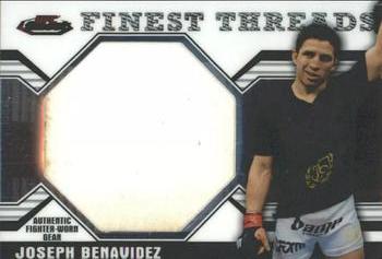 2011 Finest UFC - Finest Threads Jumbo Fighter Relics #JR-JB Joseph Benavidez Front