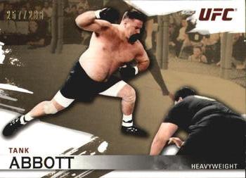 2010 Topps UFC Knockout - Gold #6 Tank Abbott Front