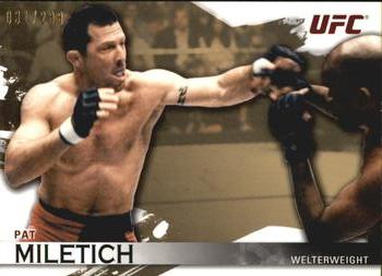 2010 Topps UFC Knockout - Gold #7 Pat Miletich Front