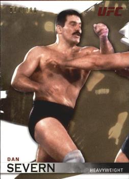 2010 Topps UFC Knockout - Gold #9 Dan Severn Front