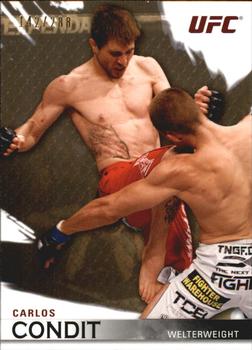 2010 Topps UFC Knockout - Gold #48 Carlos Condit Front