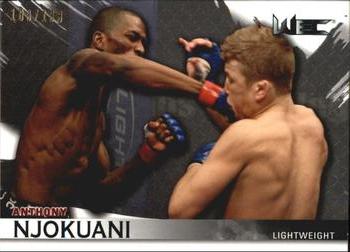 2010 Topps UFC Knockout - Silver #119 Anthony Njokuani Front