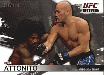 2010 Topps UFC Knockout - Silver #141 Rich Attonito Front