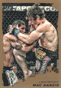 2011 Topps UFC Moment of Truth - Gold #8 Mac Danzig Front