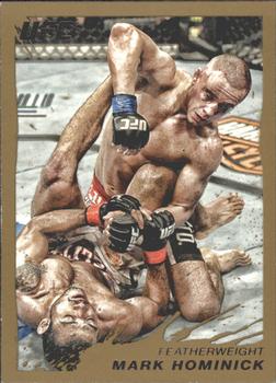 2011 Topps UFC Moment of Truth - Gold #9 Mark Hominick Front