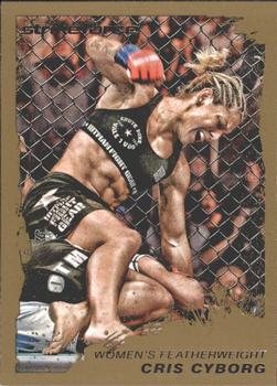 2011 Topps UFC Moment of Truth - Gold #55 Cris Cyborg Front