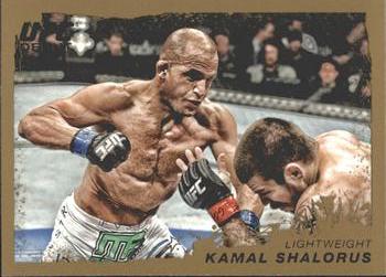 2011 Topps UFC Moment of Truth - Gold #81 Kamal Shalorus Front