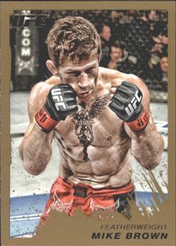 2011 Topps UFC Moment of Truth - Gold #92 Mike Brown Front