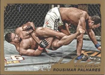 2011 Topps UFC Moment of Truth - Gold #105 Rousimar Palhares Front